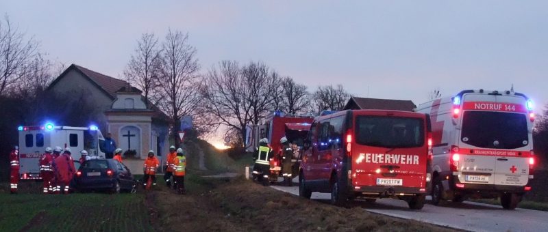Verkehrsunfall in Stattersdorf