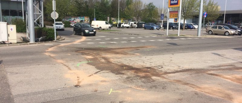 2 Verletzte nach Unfall in St. Pölten