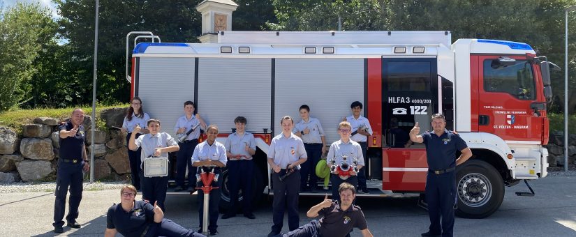 Feuerwehrjugend absolviert Wissenstestspiel und Wissenstest