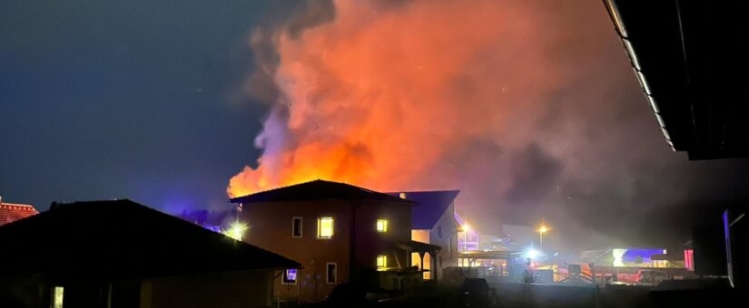 Brand eines Einfamilienhauses in St. Pölten am 24. Dezember