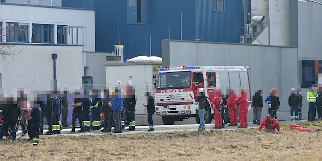 Explosion in St. Pöltner Chemiebetrieb