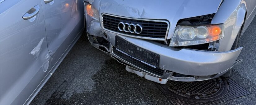 Zwei Verkehrsunfälle in St. Pölten-Wagram binnen weniger Stunden